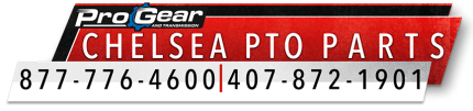 Chelsea PTO Parts powered by ProGear and transmission. Call today 877-776-4600